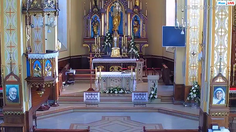 Parafia NSPJ Sanok - Posada, Msza Święta na żywo