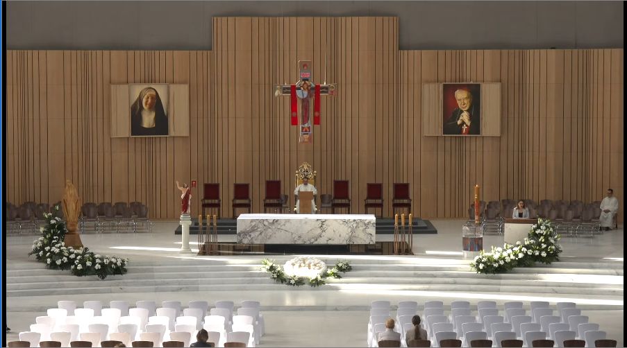 Świątynia Opatrzności msza online